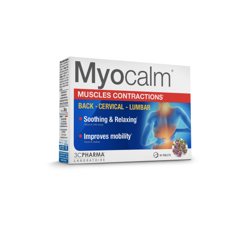 Myocalm, prehransko dopolnilo, 30 tablet 