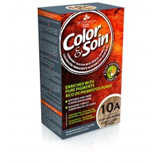 Color&Soin, permanentna barva za lase 10A - svetlo pepelnata blond