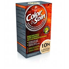 Color&Soin, permanentna barva za lase 10N - platinasta blond