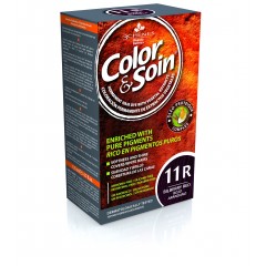 Color&Soin, permanentna barva za lase 11R - borovničevo rdeča
