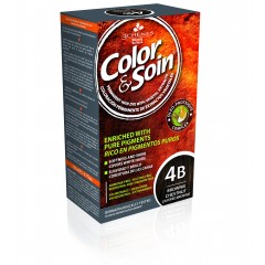 Color&Soin, permanentna barva za lase 4B - brownie rjava