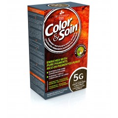 Color&Soin, permanentna barva za lase 5G - svetlo rjavo zlata