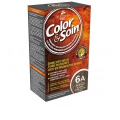 Color&Soin, permanentna barva za lase 6A - temna pepelnata blond