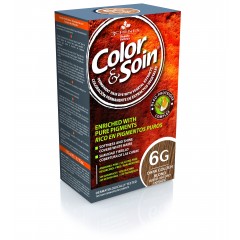 Color&Soin, permanentna barva za lase 6G - temna zlato blond