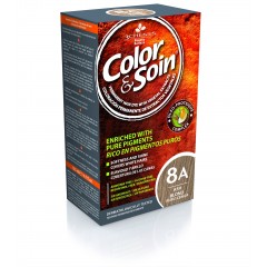 Color&Soin, permanentna barva za lase 8A - pepelnata blond