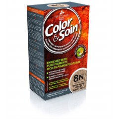Color&Soin, permanentna barva za lase 8N - pšenična blond