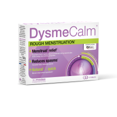 Dysmecalm, prehransko dopolnilo pri bolečih menstruacijah, 15 tablet