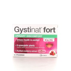 Gystinat FORT, prehransko dopolnilo pri urinarnih težavah, 30 stisnjenk
