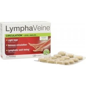 LymphaVeine, prehransko dopolnilo pri krčnih žilah, 60 tablet
