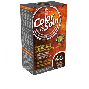 Color&Soin, permanentna barva za lase 4G - zlato rjava