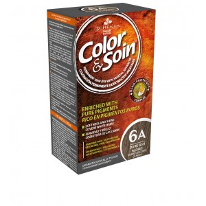 Color&Soin, permanentna barva za lase 6A - temna pepelnata blond