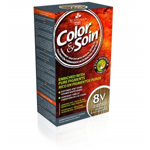 Color&Soin, permanentna barva za lase 8V - beneška blond