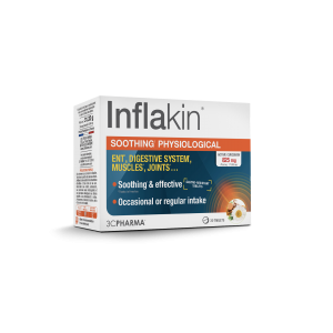 Inflakin, prehransko dopolnilo pri vnetnih procesih, 30 tablet